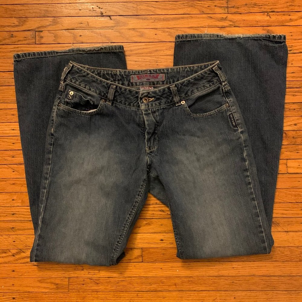 silver flare jeans 31x33